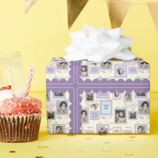 Papier Cadeau 7 Photo Collage Kawaii coréen k-pop kdrama hallyu
