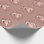 Papier Cadeau 7e anniversaire des Mariages en cuivre<br><div class="desc">Il y a quelque chose de satisfaisant à avoir un emblème qui marque vos jalons et mon emblème est rendu d'autant plus complet avec vos noms,  date et événement spécial anniversaire dans la typographie des médaillons.</div>