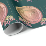 Papier Cadeau 7e Médaille de Mariage de cuivre Fresia<br><div class="desc">Un médaillon de coeur copieux et romantique qui dit exactement ce que vous voulez honorer leur mariage sur papier d'emballage fabuleusement imprimé ? Alors peut-être que mes images de coeur originales avec votre photo magnifique est juste la chose!</div>