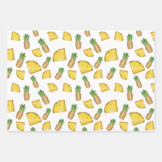 Papier cadeau à ananas savoureux Conception