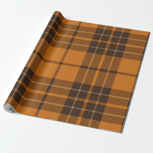 Papier Cadeau à damiers motif (Déroulé)