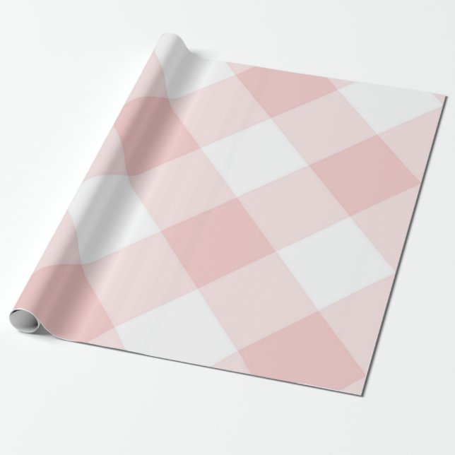Papier Cadeau à damiers motif (Déroulé)