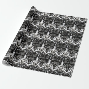 Papier Cadeau À l'intérieur d'une hélice