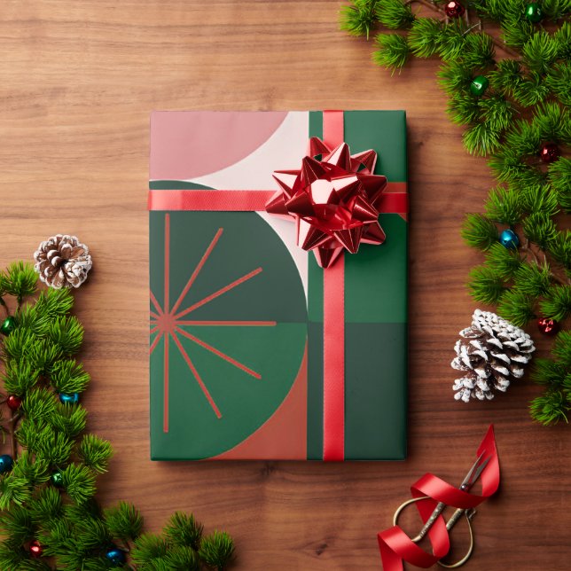 🎁 Papier Cadeau à Motif Grille de Fêtes pour Cade (Cadeau de vacances)
