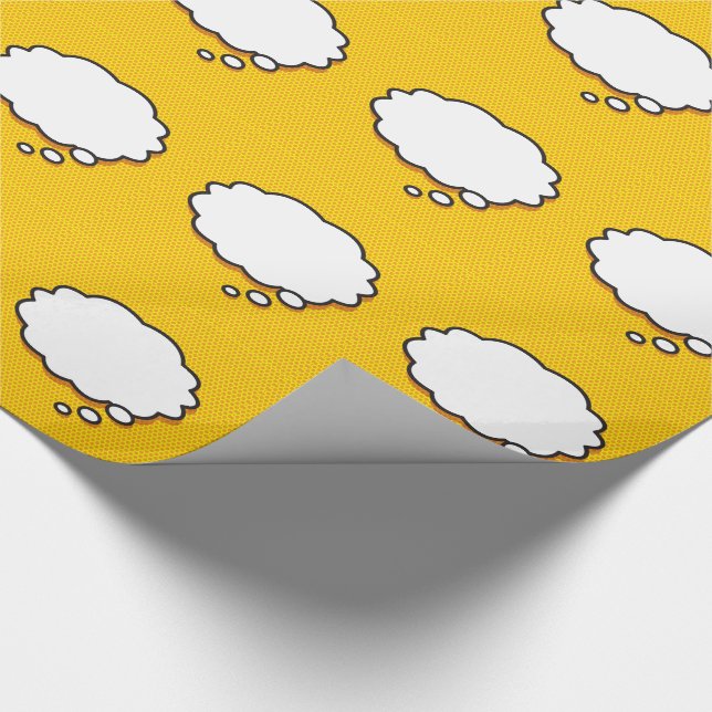 Papier Cadeau À quoi je pense (Coin)