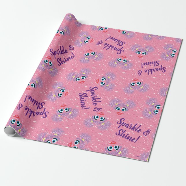 Papier Cadeau Abby Cadabby Fur Motif (Déroulé)