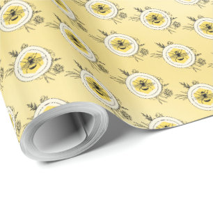 Papier Cadeau Abeille