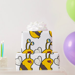 Papier Cadeau Abeille extraterrestre