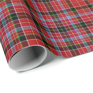 Papier Cadeau Aberdeen Scotland District Tartan