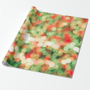 Papier Cadeau Abstract colorful bokeh background