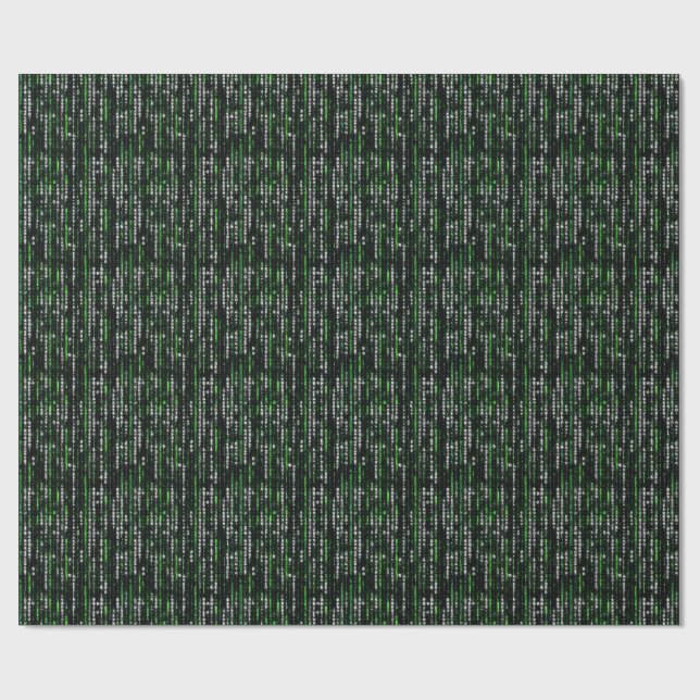 Papier Cadeau Abstract Tunnel Perspective with Two Figures (Plat)