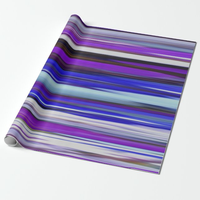Papier Cadeau Abstrait #2 : Flou ultraviolet (Déroulé)