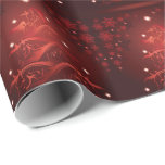 Papier Cadeau Abstrait HORSE Lover Grange Red Christmas Trees<br><div class="desc">En un coup d'oeil,  ils ont l'air d'illuminer les arbres de Noël.. Tout près,  ils sont composés de chevaux stylisés Abstraits</div>