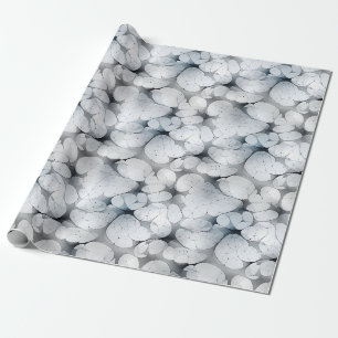 Papier Cadeau Abstrait noir, gris et blanc