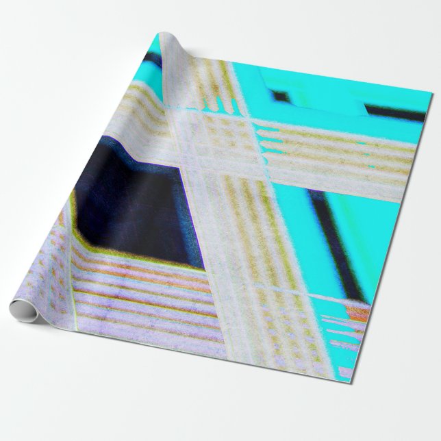 Papier Cadeau Abstrait vieil arrière - plan grunge avec couleur  (Déroulé)
