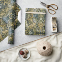 Acanthus Vintage Floral Pattern par William Morris