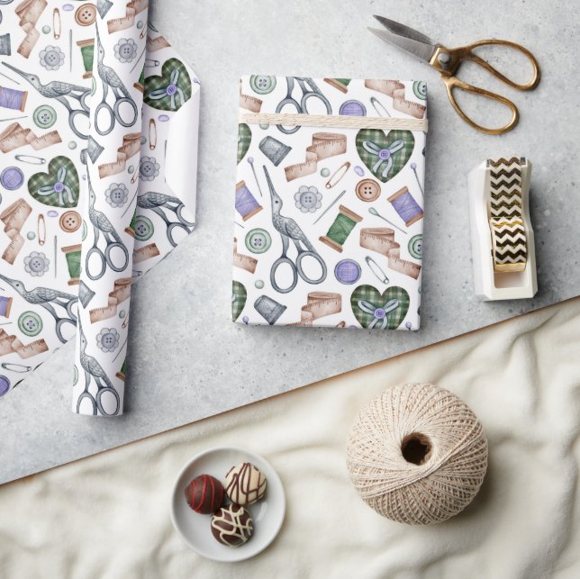 Papier Cadeau Accessoires de couture (Artisanat)