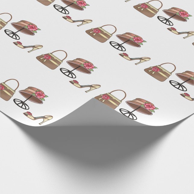 Papier Cadeau Accessoires de mode (Coin)