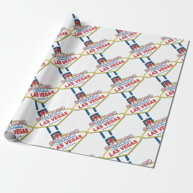 Papier Cadeau Accueil-à-Las-Vegas (Déroulé)