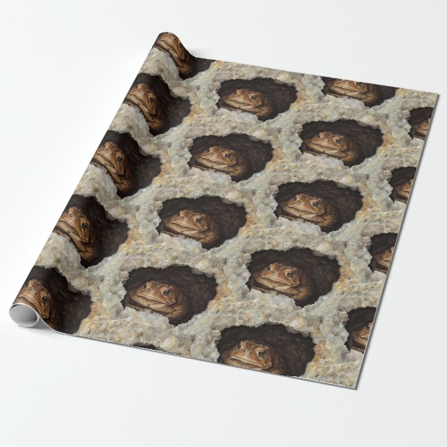 Papier Cadeau Accueil Sweet Toad Home (Déroulé)