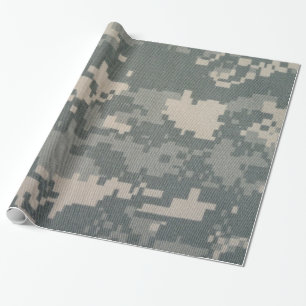 Papier Cadeau ACU d'armée