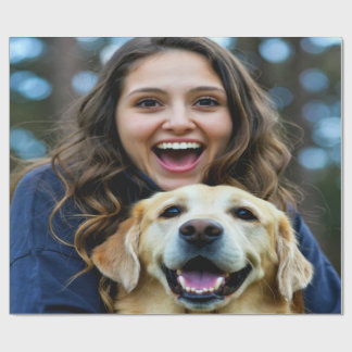 Papier Cadeau Add Labrador Retriever Photo Personalize