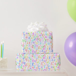 Papier Cadeau Additionnez-le (sur fond blanc)