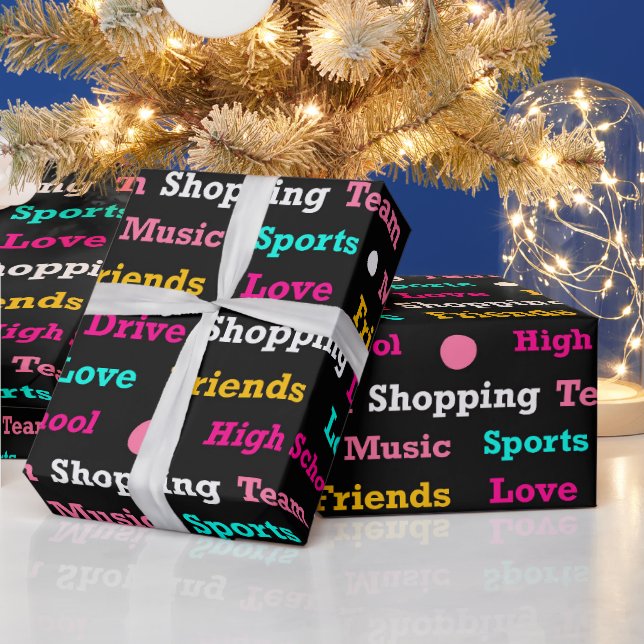 Papier Cadeau Ado Dream Motif (Vacances)
