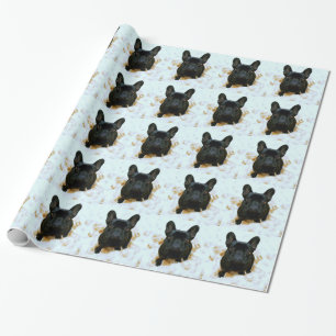 Papier Cadeau Adorable Chien-Chien-Putain Français Chien-botte !
