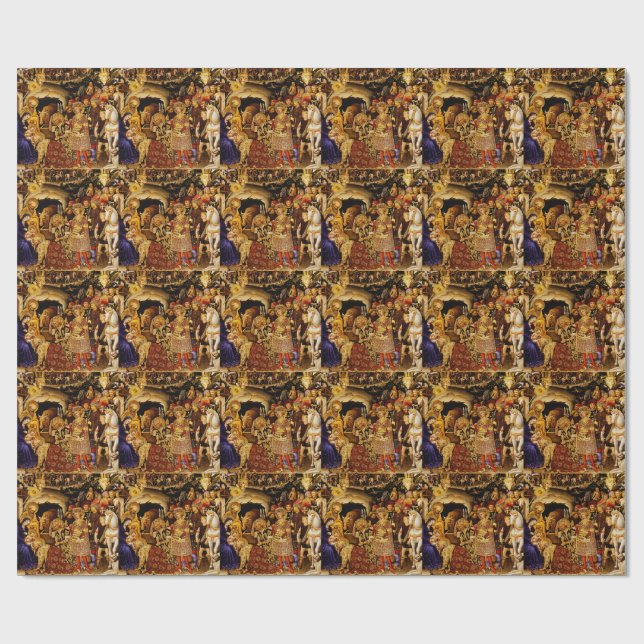 Papier Cadeau Adoration des mages par Gentile da Fabriano (Plat)