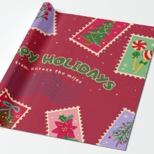 Papier Cadeau Affranchissement Noël