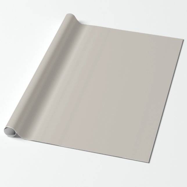 Papier Cadeau Agreeable Gray Solid Color (Déroulé)