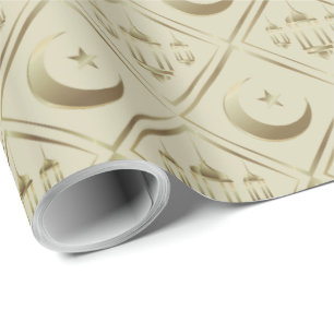 Papier Cadeau Aïd Moubarak - Joyeux Aïd - Ramadan Kareem