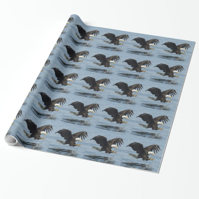 Papier Cadeau Aigle en approche (Déroulé)