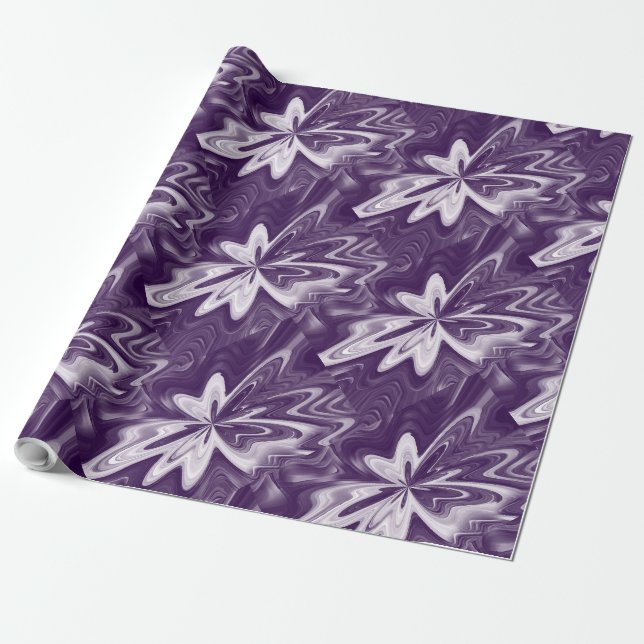 Papier Cadeau ailes de papillon (Déroulé)
