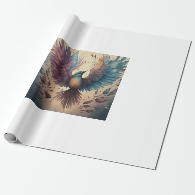 Papier Cadeau Ailes familiales (Déroulé)