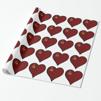 Papier Cadeau Aimer la Russie