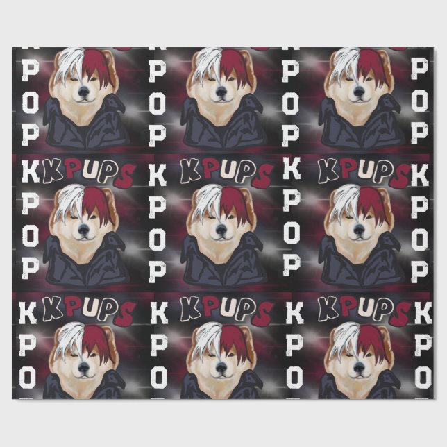 PAPIER CADEAU AKITA (Plat)