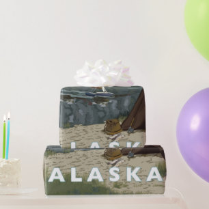 Papier Cadeau Alaska Bush Plane Souvenirs