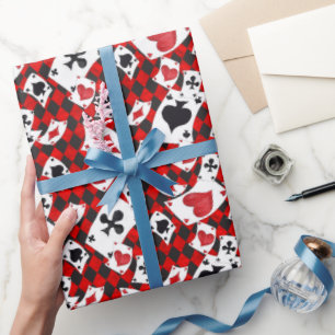 Papier Cadeau Alice au pays des merveilles Collage Cadeau de Noë