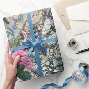 Papier Cadeau Alice au pays des merveilles Dodo Classic