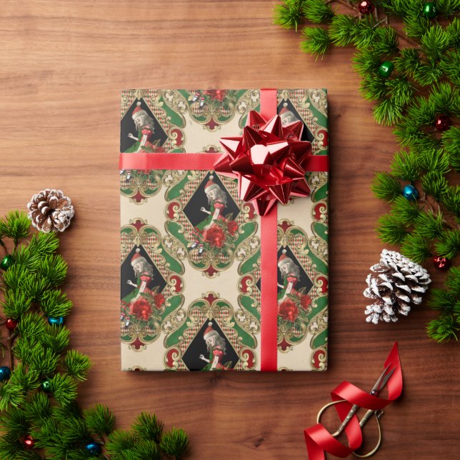 Papier Cadeau Alice au pays des merveilles Papier d'enveloppemen (Cadeau de vacances)