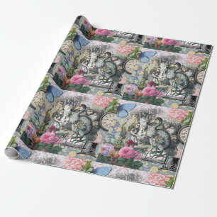 Papier Cadeau Alice Classique Merveilles Dodo Art Tenniel
