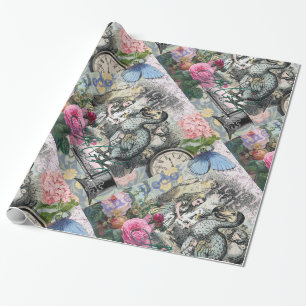 Papier Cadeau Alice Classique Merveilles Dodo Art Tenniel
