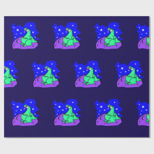 Papier Cadeau Alien
