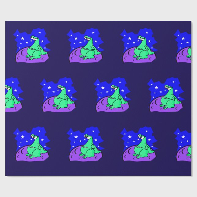 Papier Cadeau Alien (Plat)