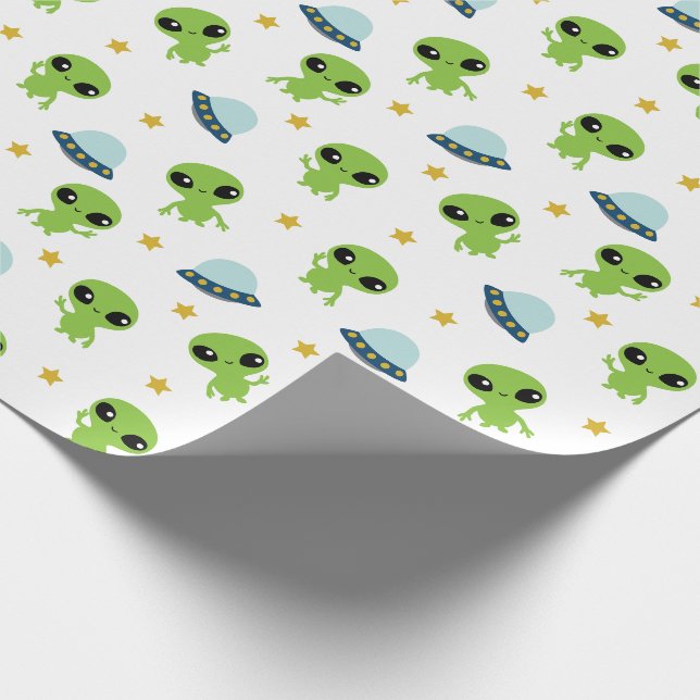Papier Cadeau Aliens (Coin)