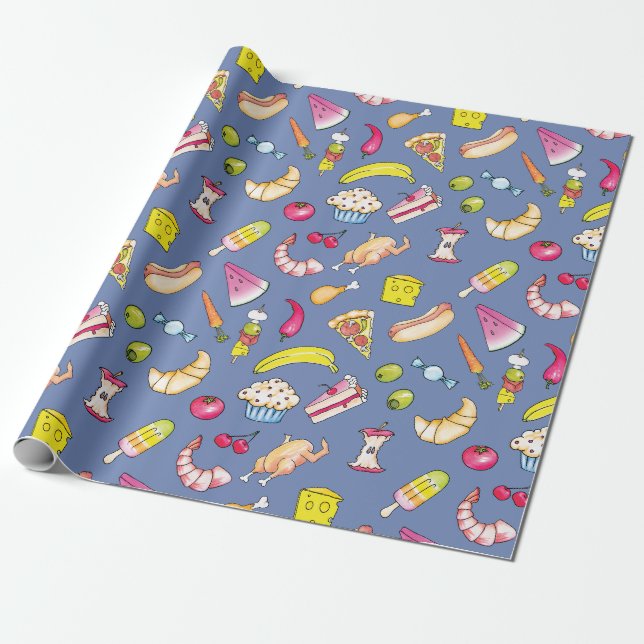 Papier Cadeau Alimentation (Déroulé)