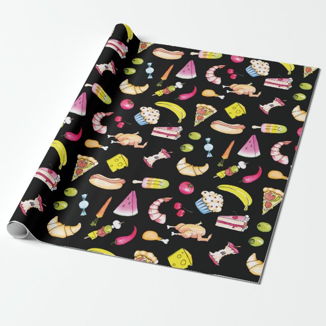 Papier Cadeau Alimentation (Déroulé)