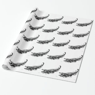 Papier Cadeau alligators-37912